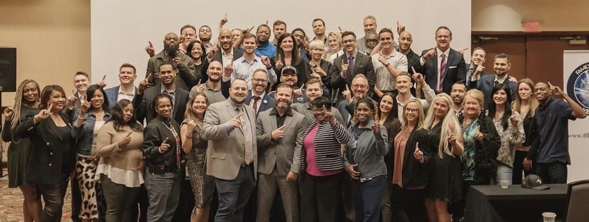 Jamie with the Living Hope team